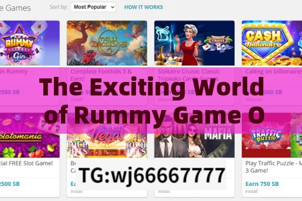 The Exciting World of Rummy Game Online Cash,Rummy Game Online: Cash in on the Fun!