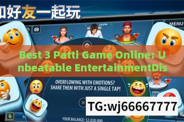 Best 3 Patti Game Online: Unbeatable EntertainmentDiscover the Best 3 Patti Game Online: A Comprehensive Guide for Indian Players