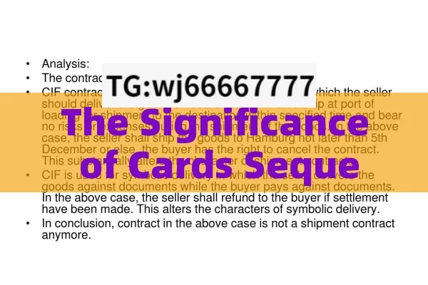 The Significance of Cards Sequence Order: Unraveling the Mysterious Arrangement